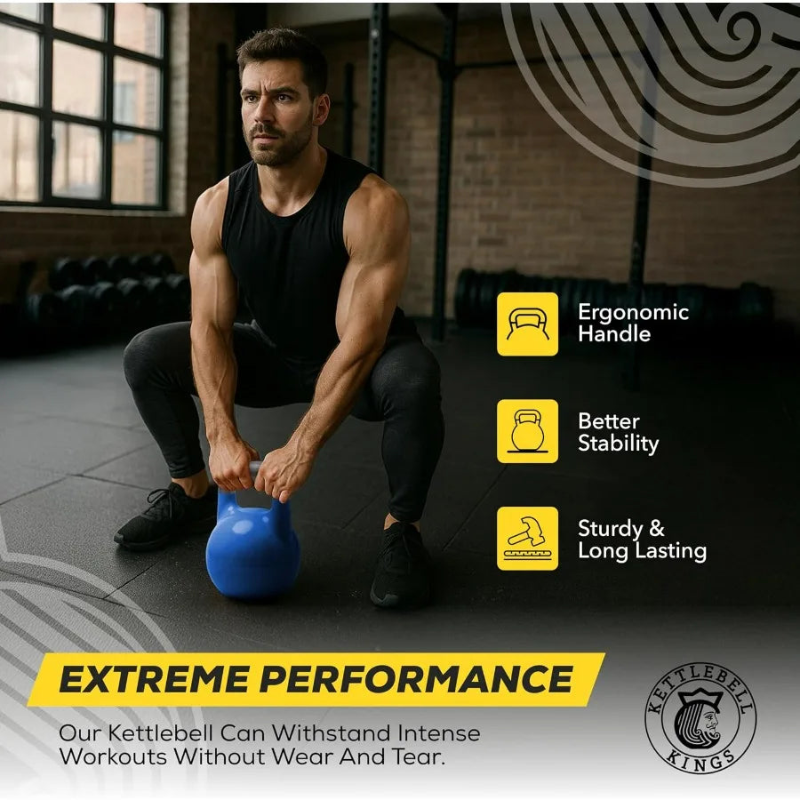 Adjustable Kettlebell – 26–70LB Full-Body Strength Trainer