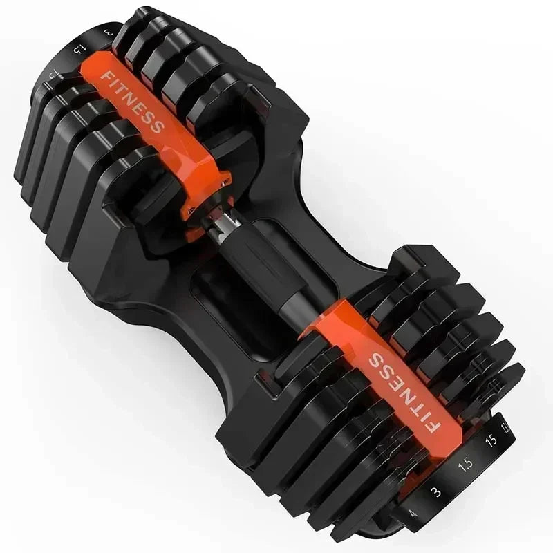 Adjustable Dumbbell 24/40 KG 52.5/90 LBS Fitness Equipment