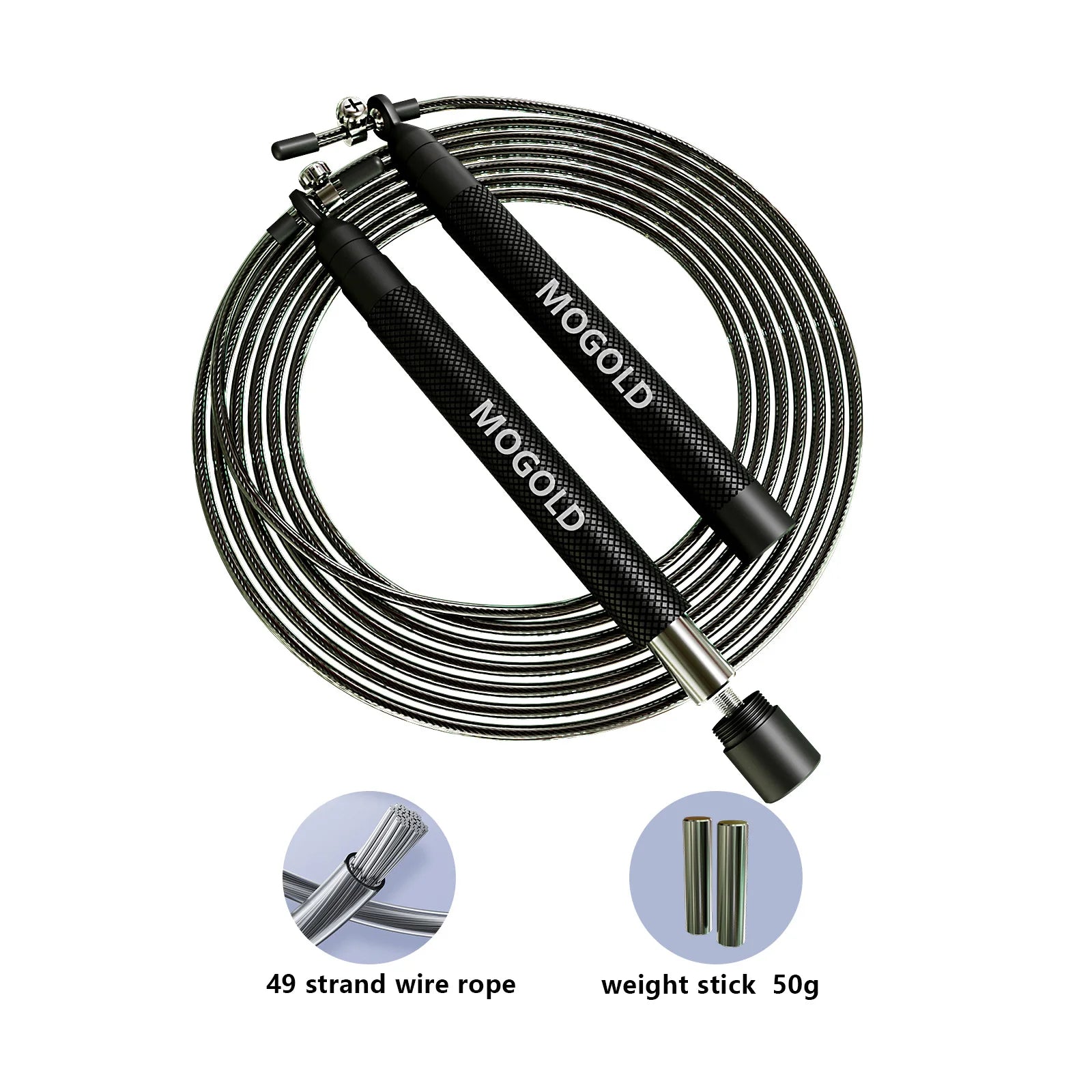 Weighted Crossfit Jump Rope – Fitness & Workout Equipment