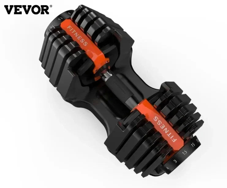 Adjustable Dumbbell 24/40 KG 52.5/90 LBS Fitness Equipment