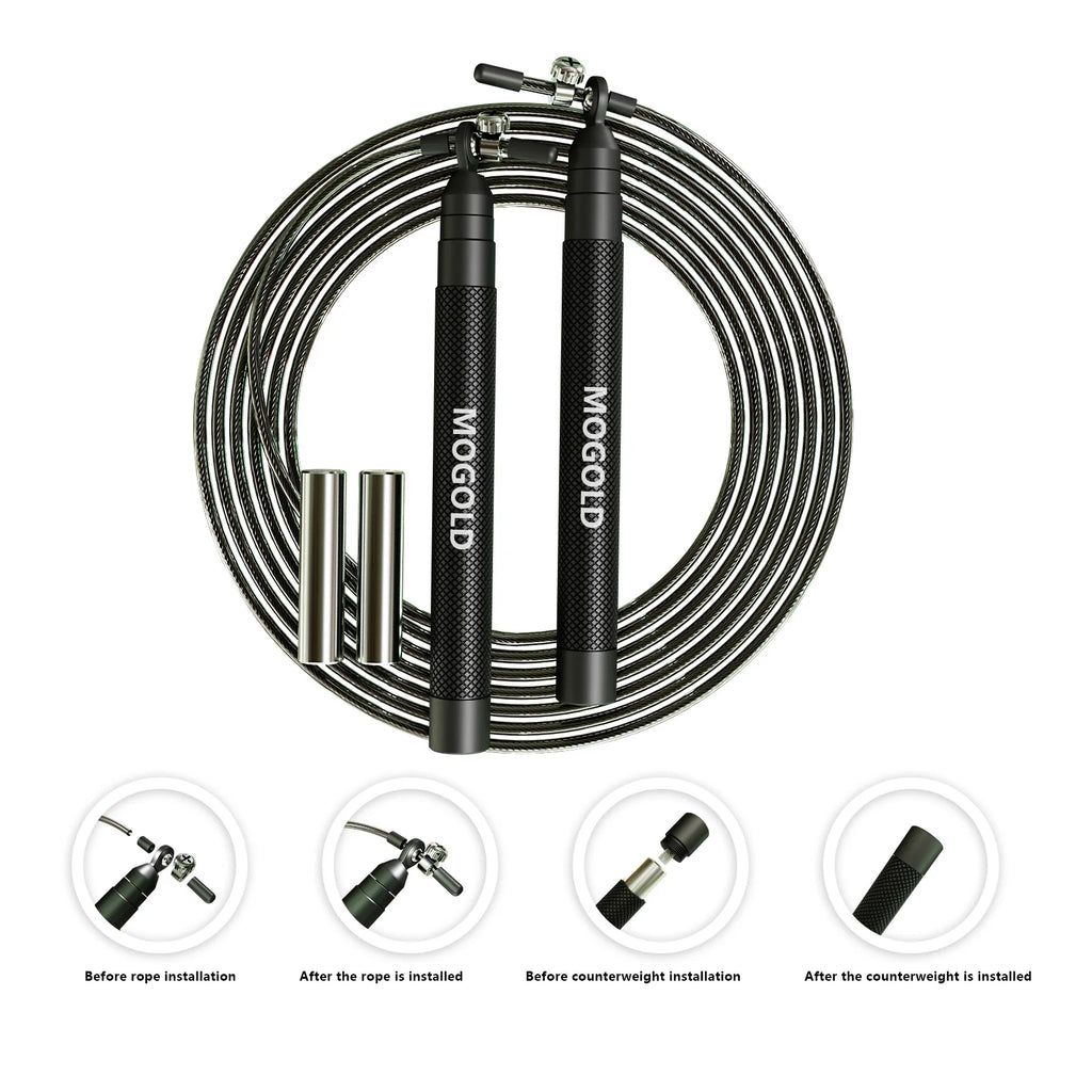 Weighted Crossfit Jump Rope – Fitness & Workout Equipment